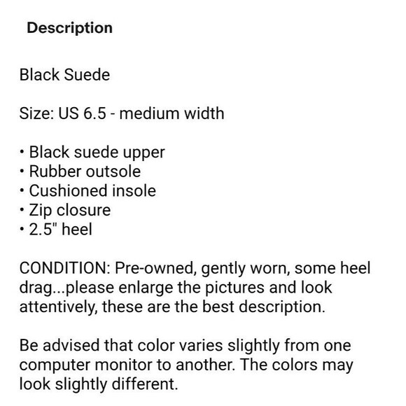 Gianni Bini Fringed Black Suede Ankle Booties Size 6.5 Western Boho Cowgirl - Picture 11 of 11